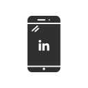 Iphone,Linkedin,Linkedin logo,Phone